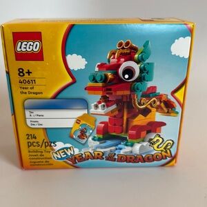 NEW LEGO YEAR of the DRAGON SET 40611 GWP lunar new year sealed box nib